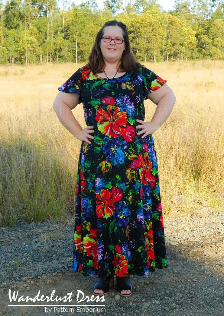 Wanderlust | Fit & Flare Dress Sewing Pattern