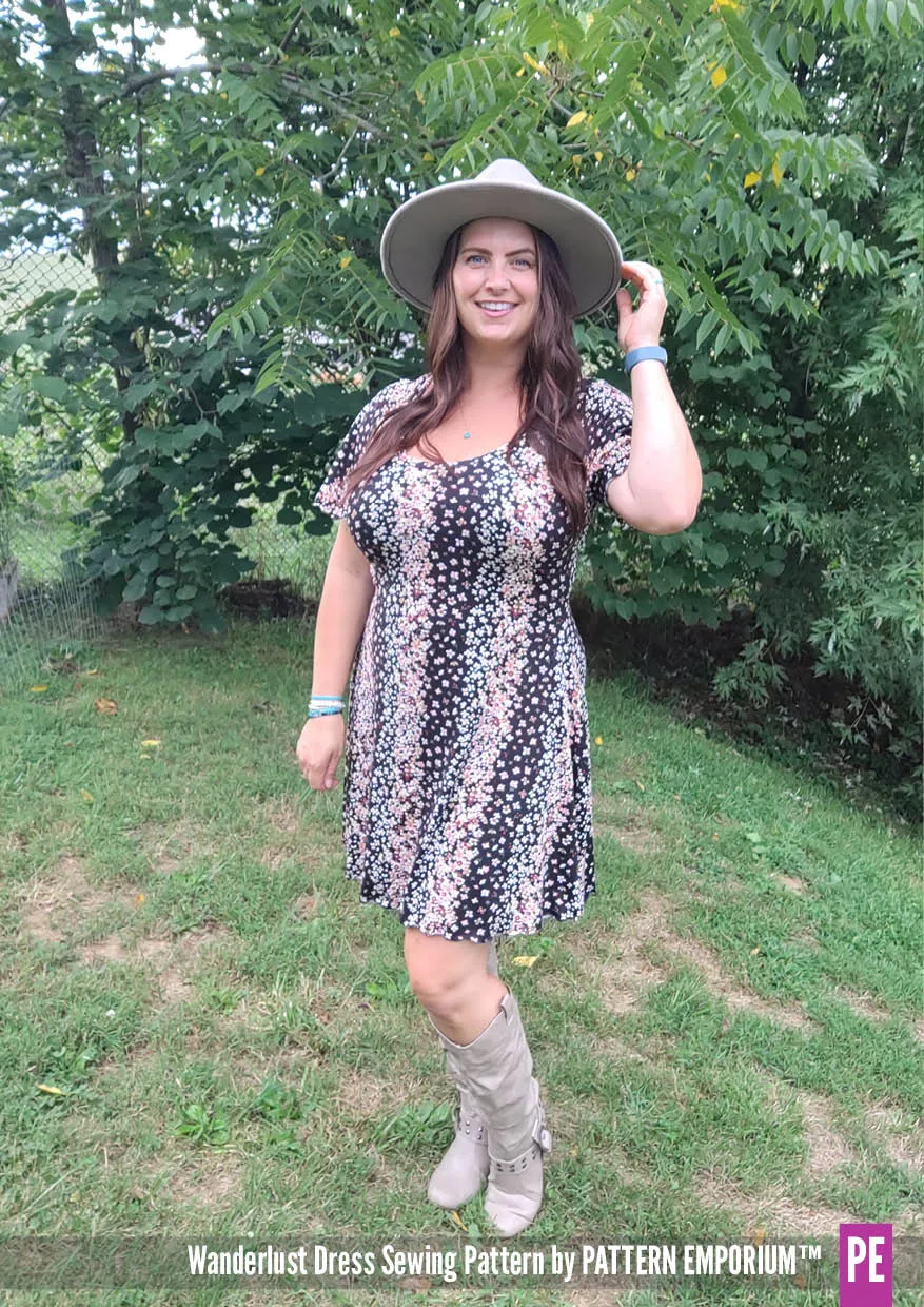 Wanderlust | Fit & Flare Dress Sewing Pattern