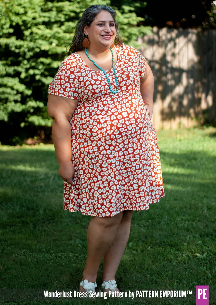 Wanderlust | Fit & Flare Dress Sewing Pattern