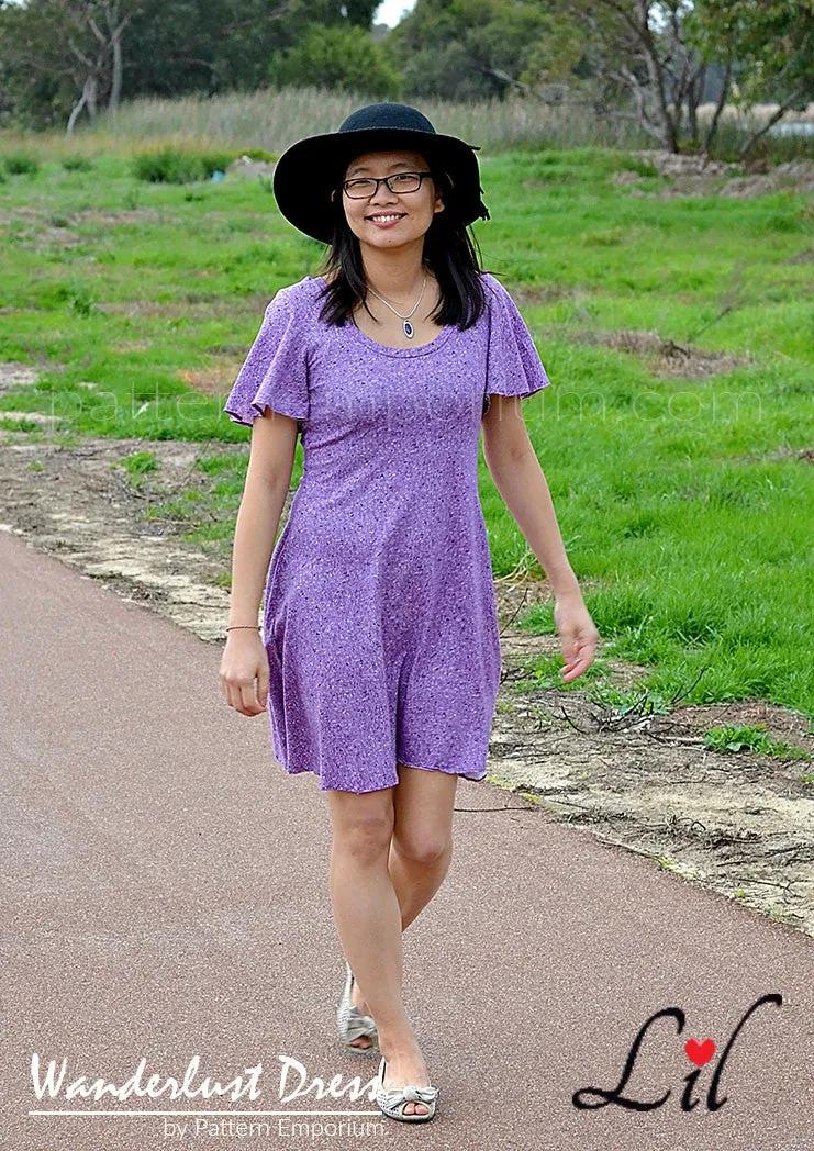 Wanderlust | Fit & Flare Dress Sewing Pattern
