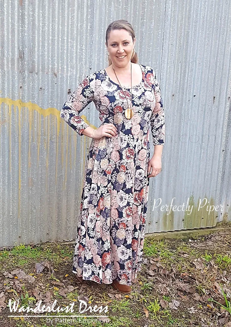 Wanderlust | Fit & Flare Dress Sewing Pattern