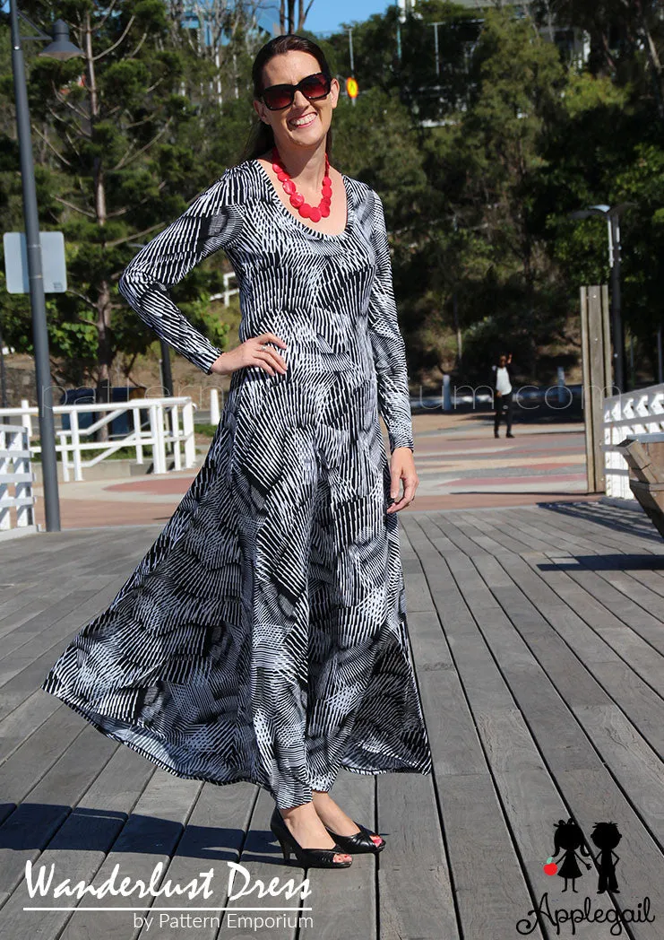 Wanderlust | Fit & Flare Dress Sewing Pattern