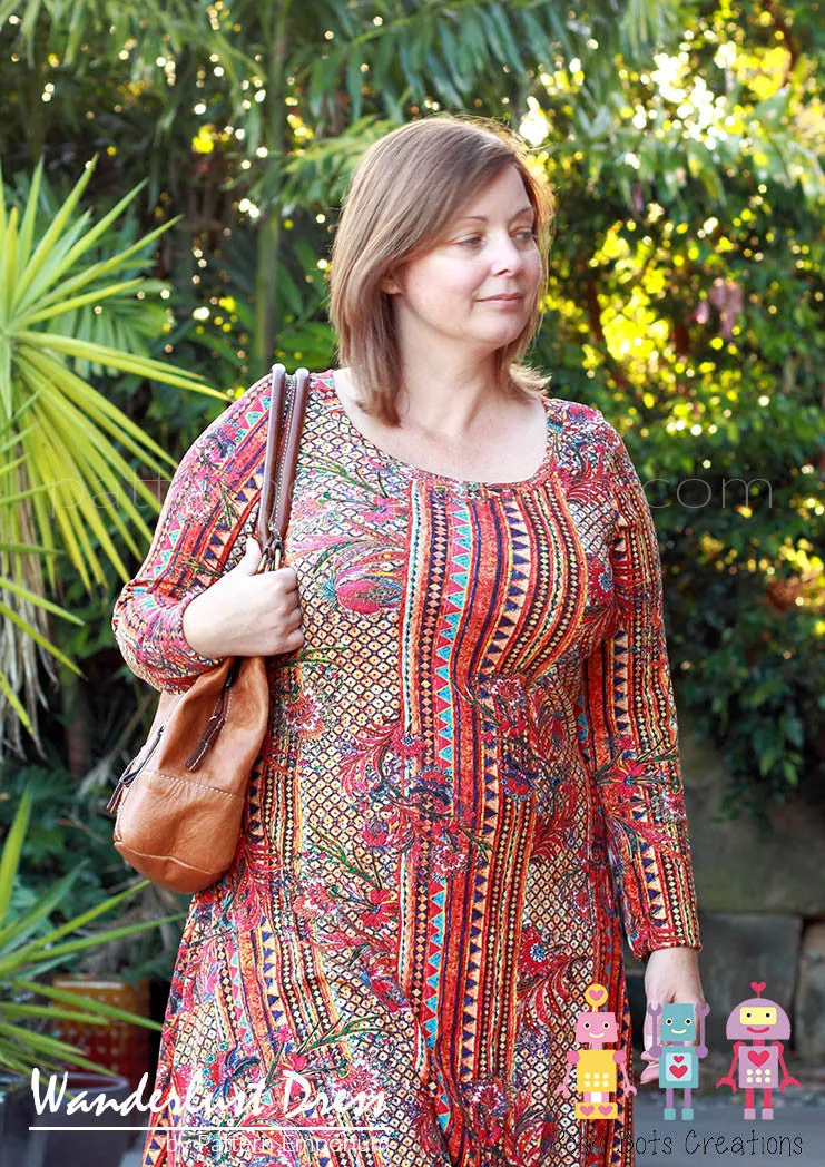 Wanderlust | Fit & Flare Dress Sewing Pattern