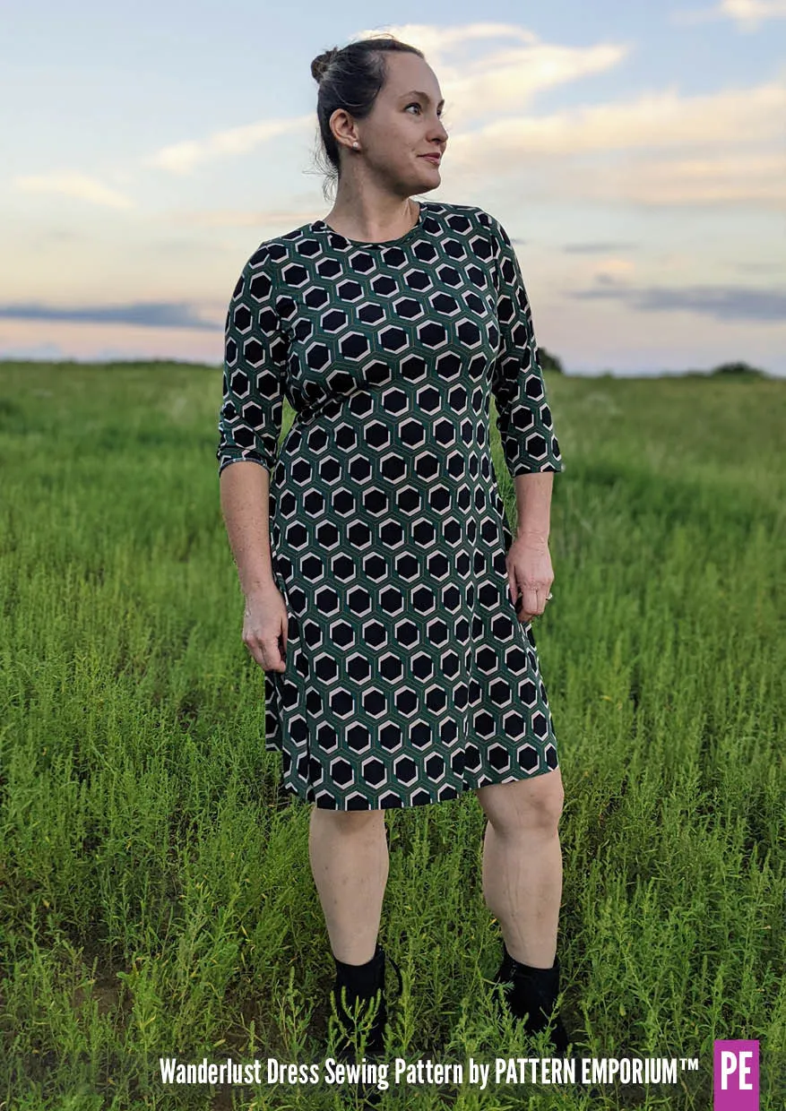 Wanderlust | Fit & Flare Dress Sewing Pattern