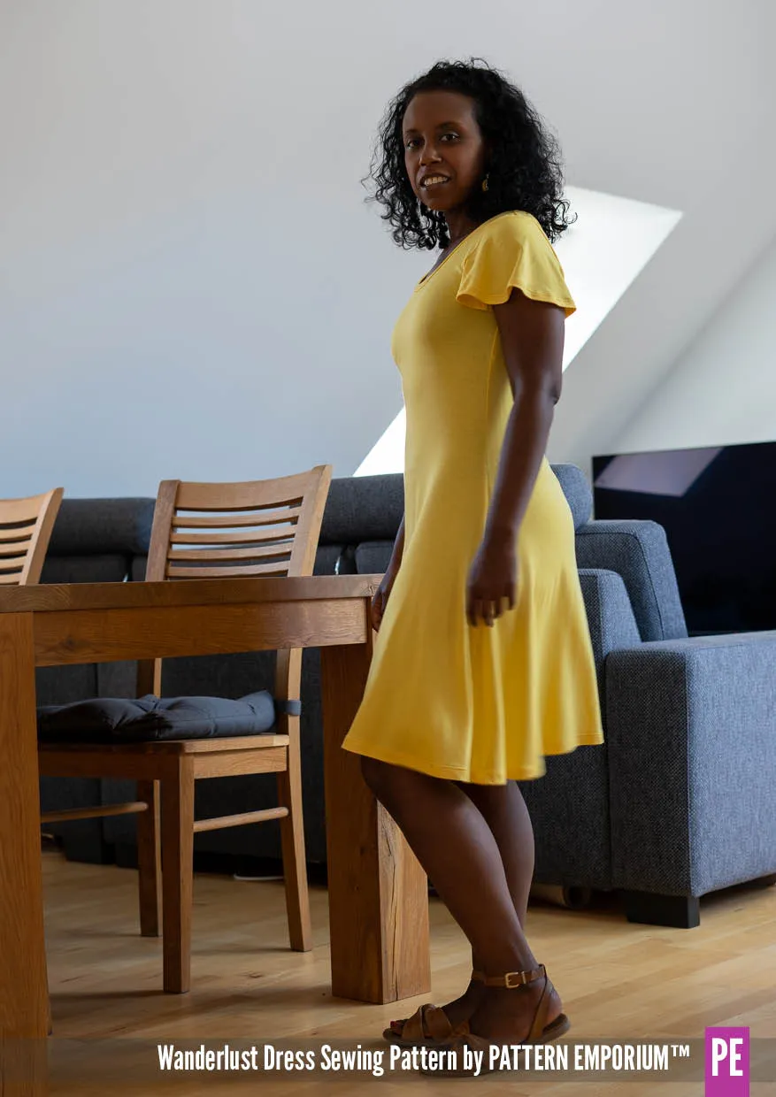 Wanderlust | Fit & Flare Dress Sewing Pattern