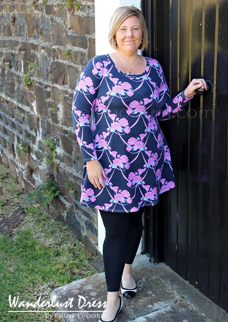 Wanderlust | Fit & Flare Dress Sewing Pattern