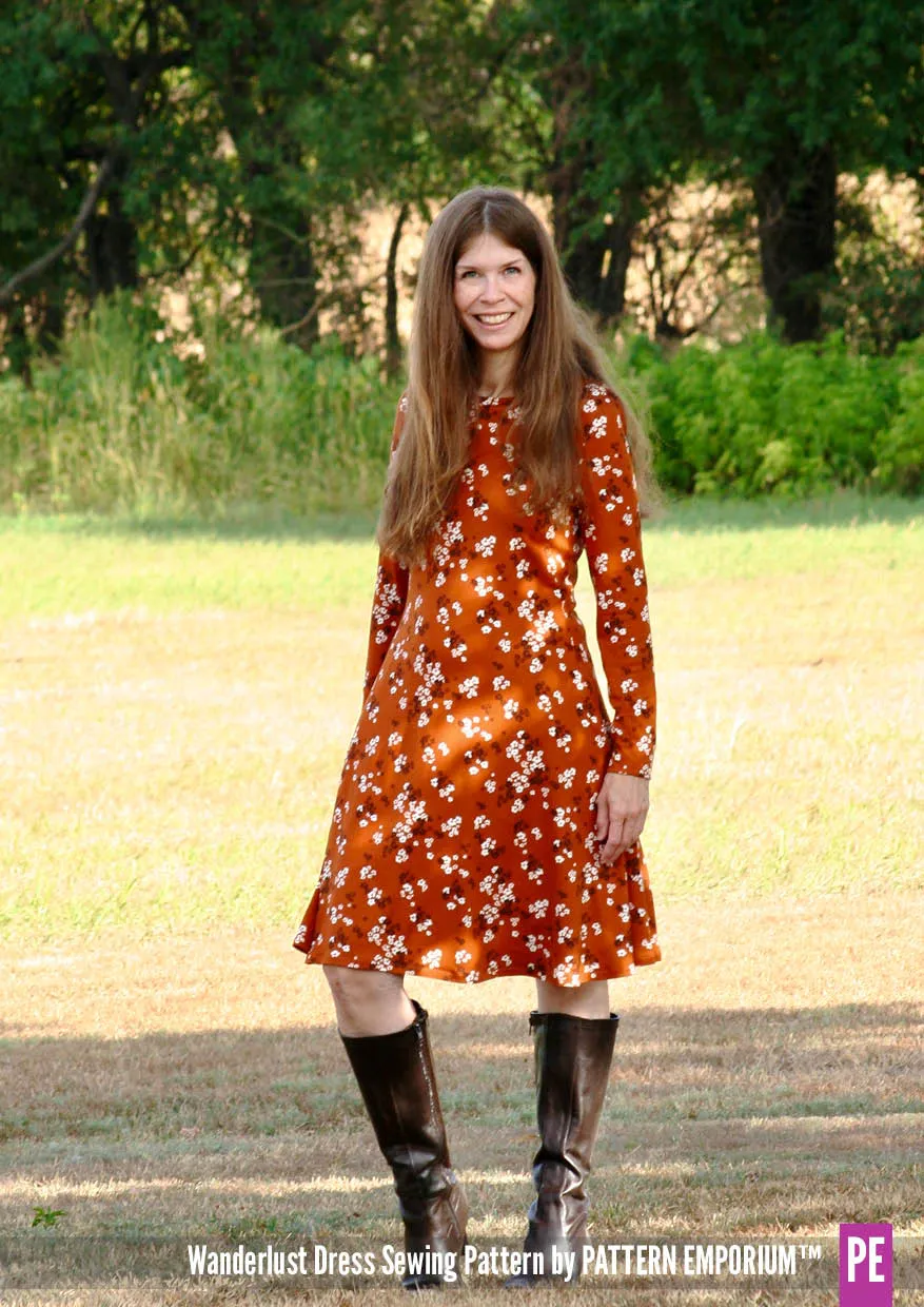 Wanderlust | Fit & Flare Dress Sewing Pattern