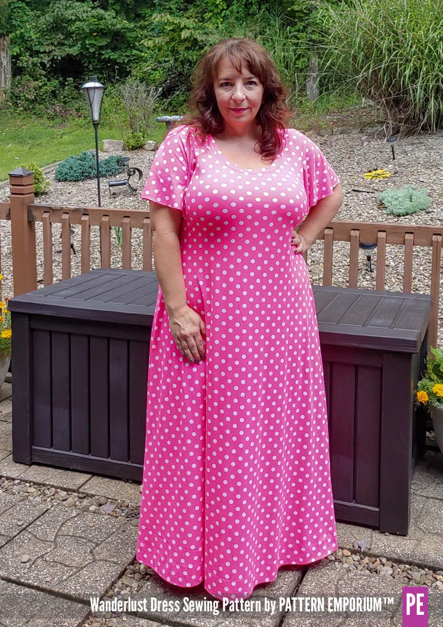 Wanderlust | Fit & Flare Dress Sewing Pattern