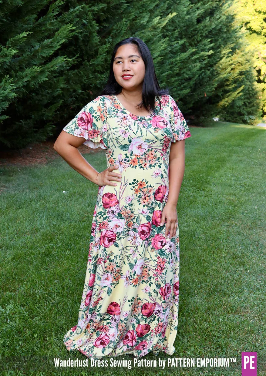 Wanderlust | Fit & Flare Dress Sewing Pattern