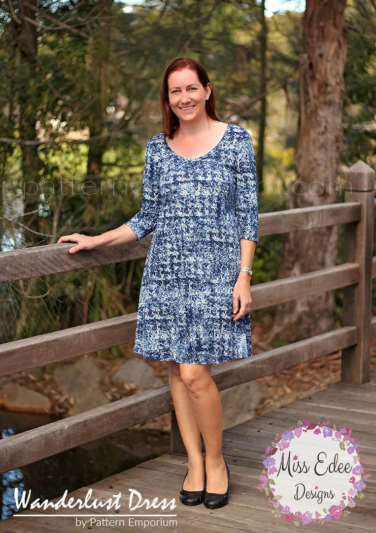 Wanderlust | Fit & Flare Dress Sewing Pattern
