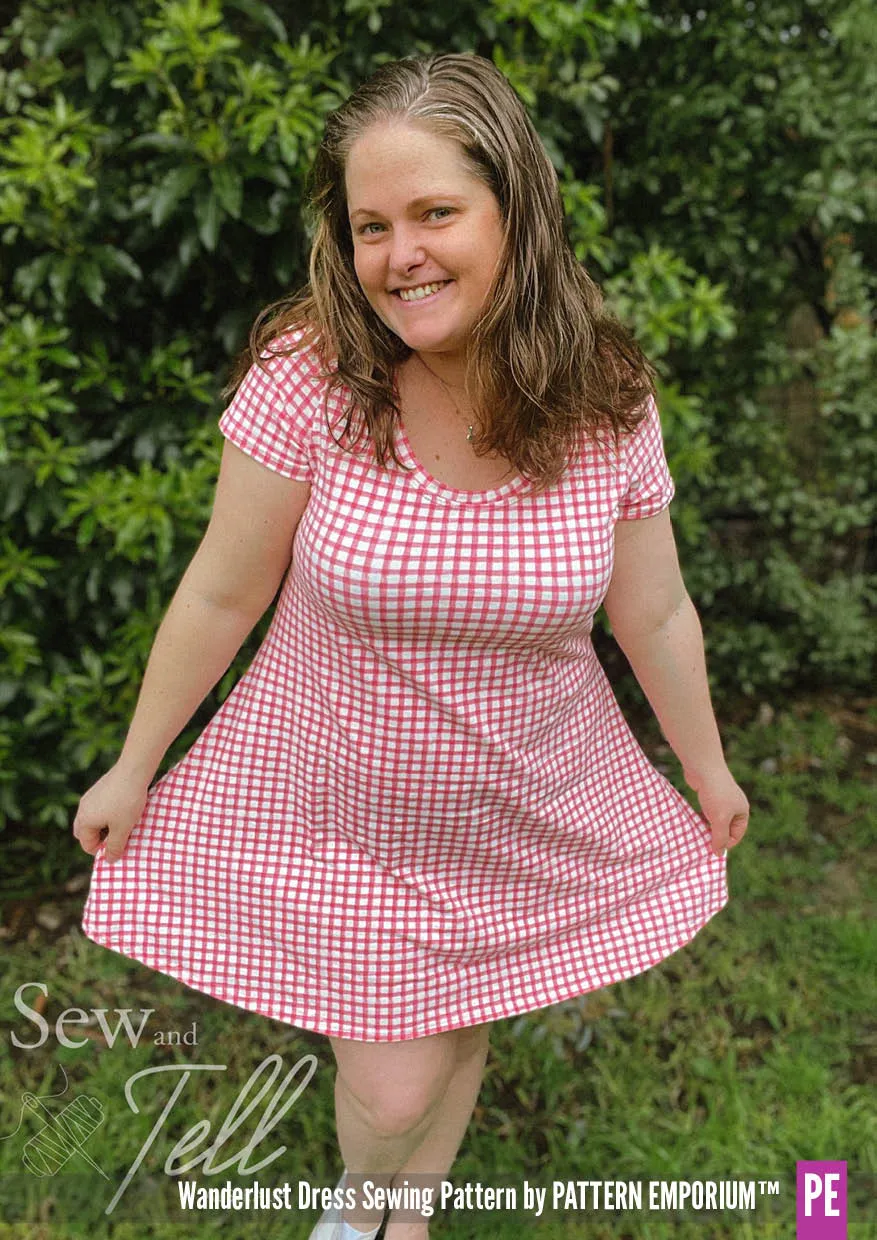 Wanderlust | Fit & Flare Dress Sewing Pattern