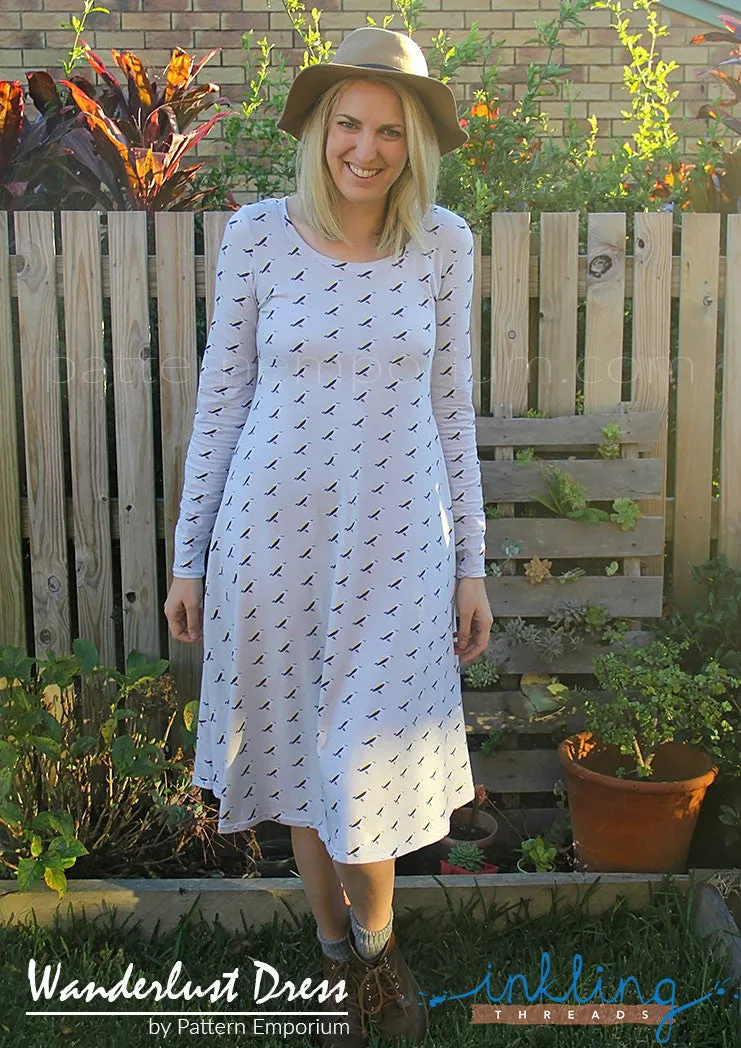 Wanderlust | Fit & Flare Dress Sewing Pattern