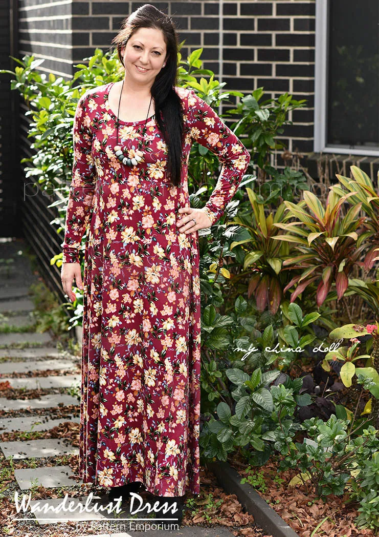 Wanderlust | Fit & Flare Dress Sewing Pattern