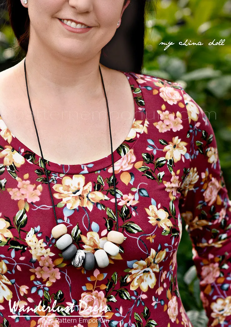 Wanderlust | Fit & Flare Dress Sewing Pattern