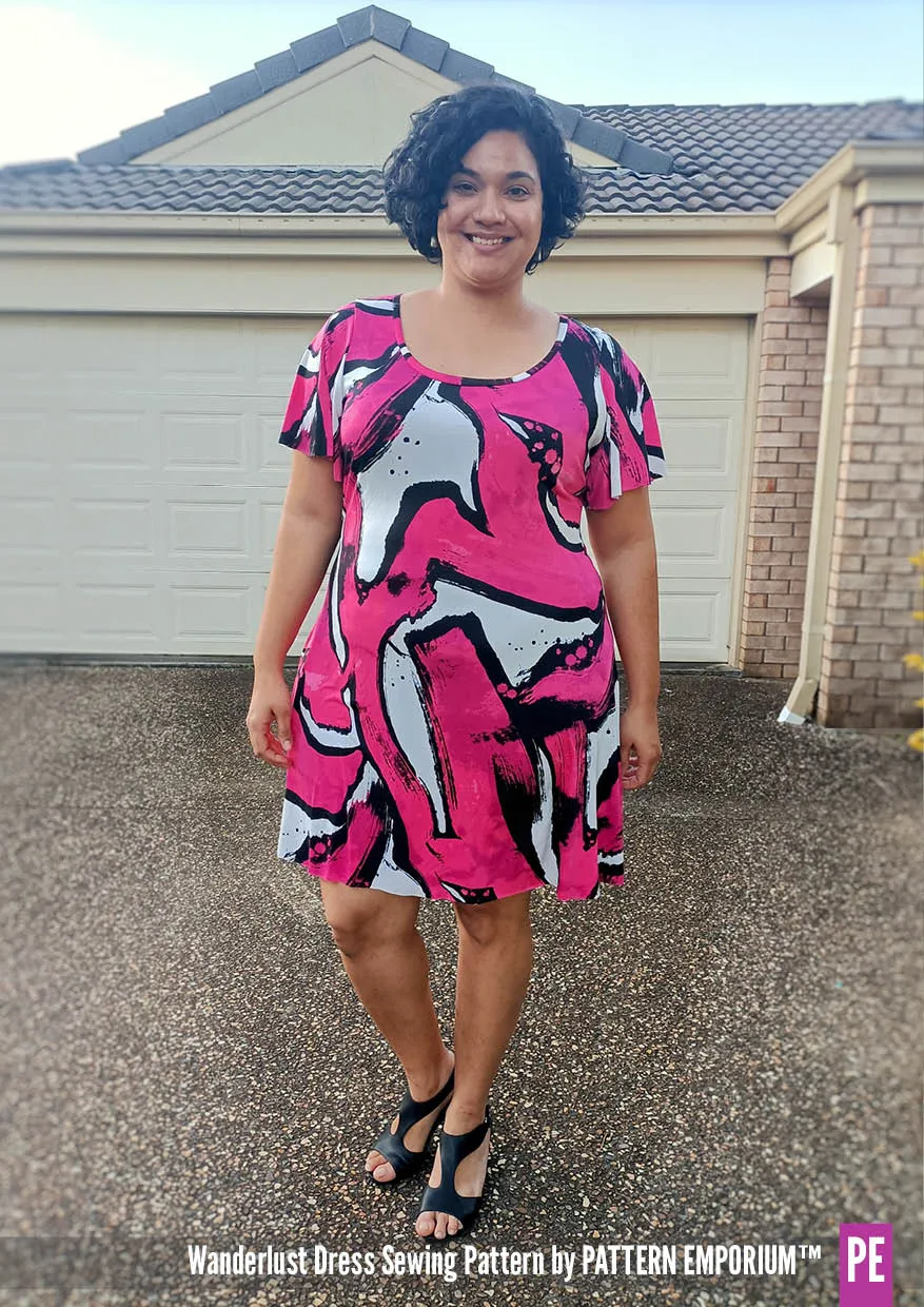 Wanderlust | Fit & Flare Dress Sewing Pattern