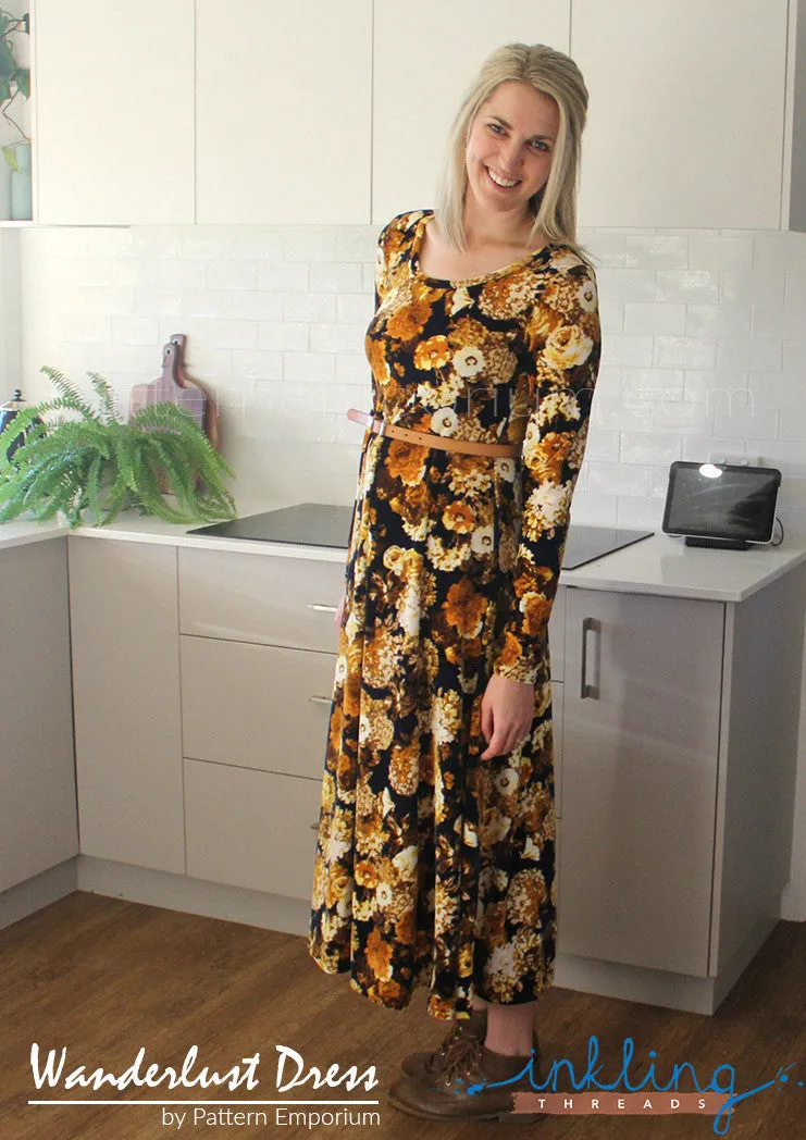 Wanderlust | Fit & Flare Dress Sewing Pattern