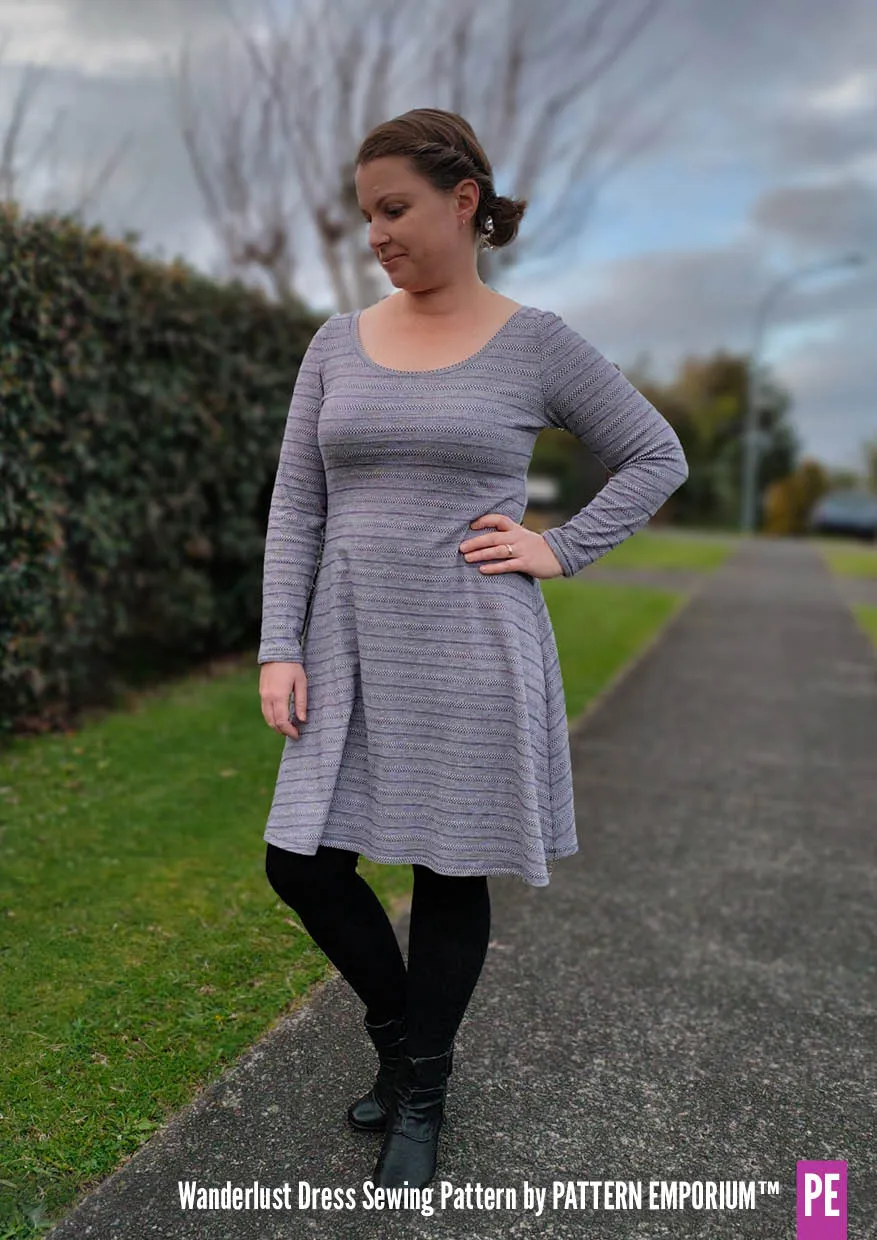 Wanderlust | Fit & Flare Dress Sewing Pattern