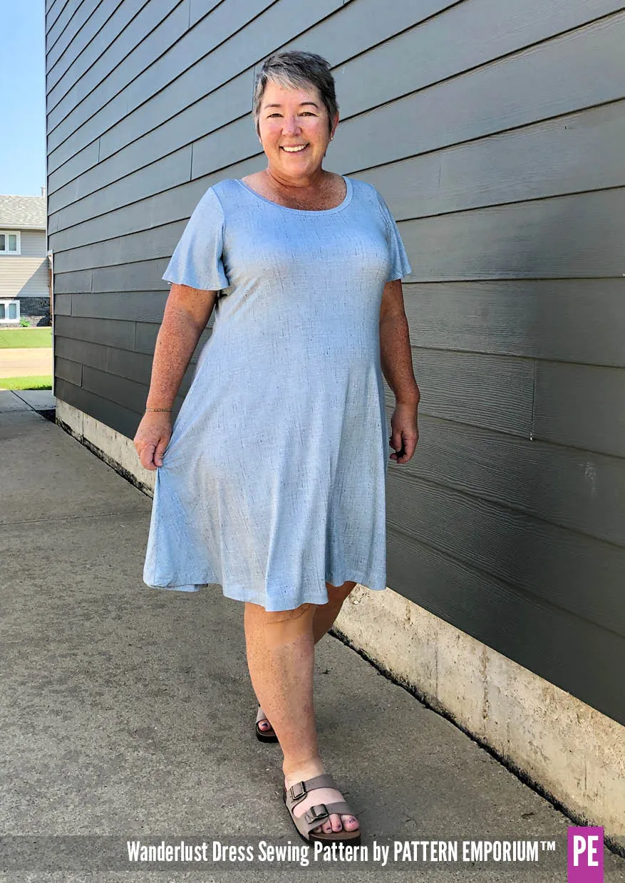 Wanderlust | Fit & Flare Dress Sewing Pattern
