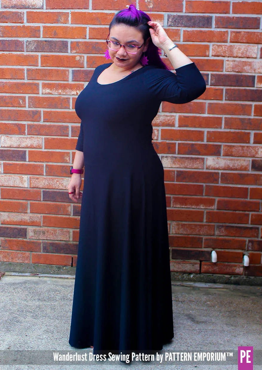 Wanderlust | Fit & Flare Dress Sewing Pattern