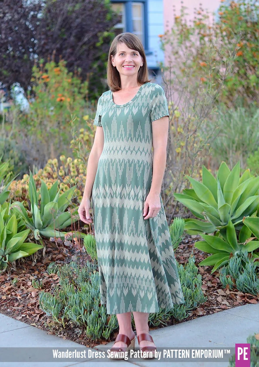 Wanderlust | Fit & Flare Dress Sewing Pattern