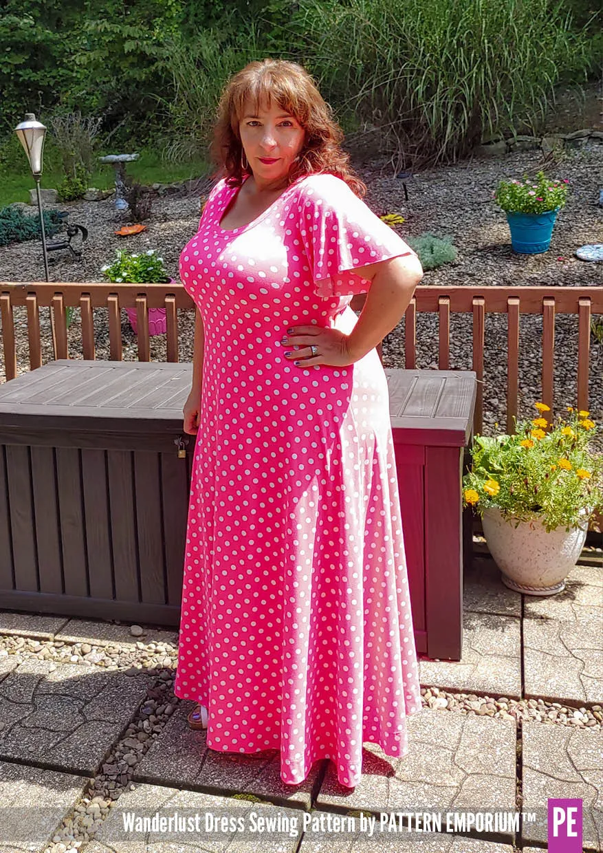 Wanderlust | Fit & Flare Dress Sewing Pattern
