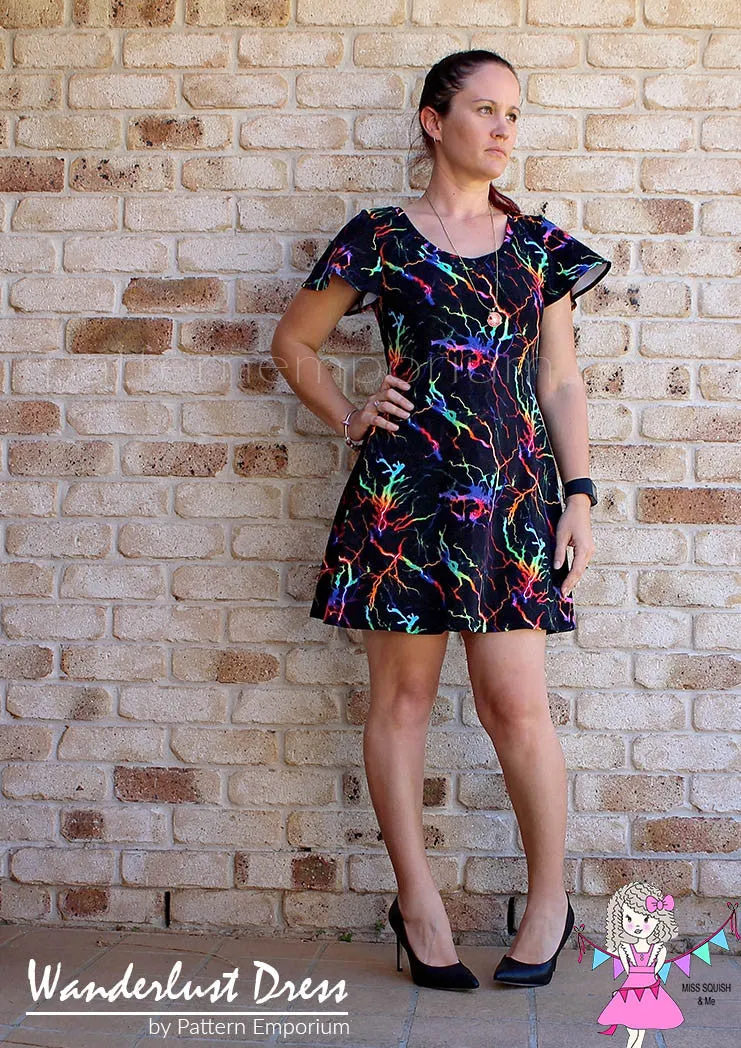 Wanderlust | Fit & Flare Dress Sewing Pattern