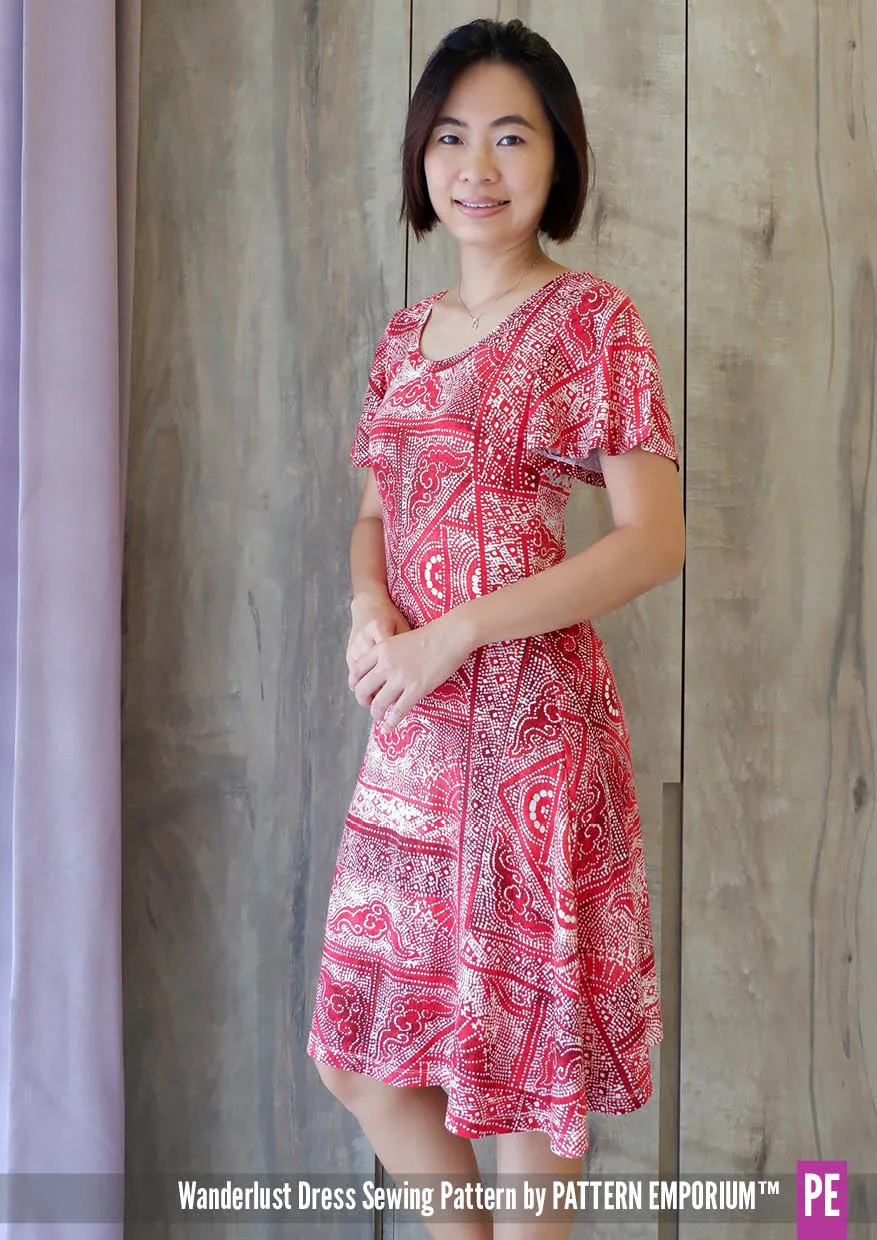Wanderlust | Fit & Flare Dress Sewing Pattern
