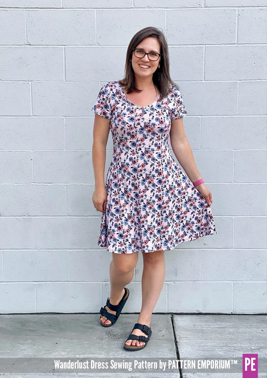Wanderlust | Fit & Flare Dress Sewing Pattern