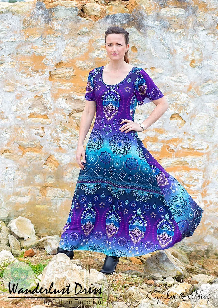 Wanderlust | Fit & Flare Dress Sewing Pattern