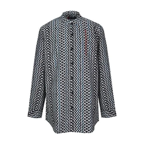 ZIGZAG PATTERENED LONG SLEEVE SHIRT FOR BOYS